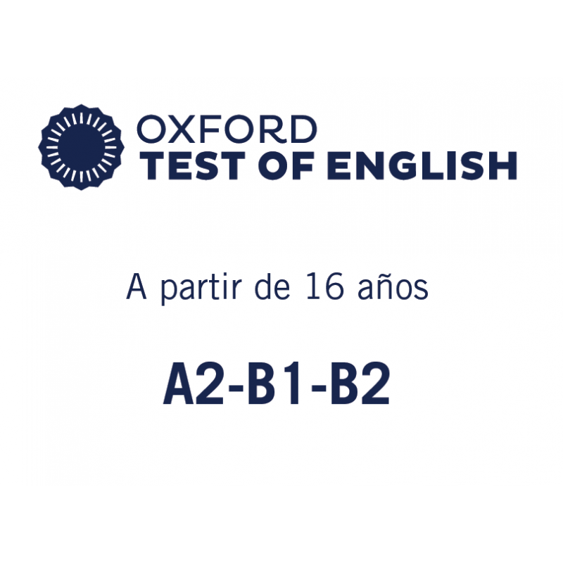 OXFORD TEST OF ENGLISH