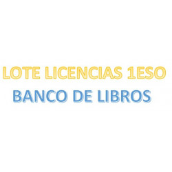 LOTE 1ESO BANCO DE LIBROS