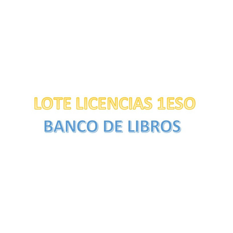 LOTE 1ESO BANCO DE LIBROS