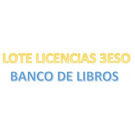 LOTE 3ESO BANCO DE LIBROS