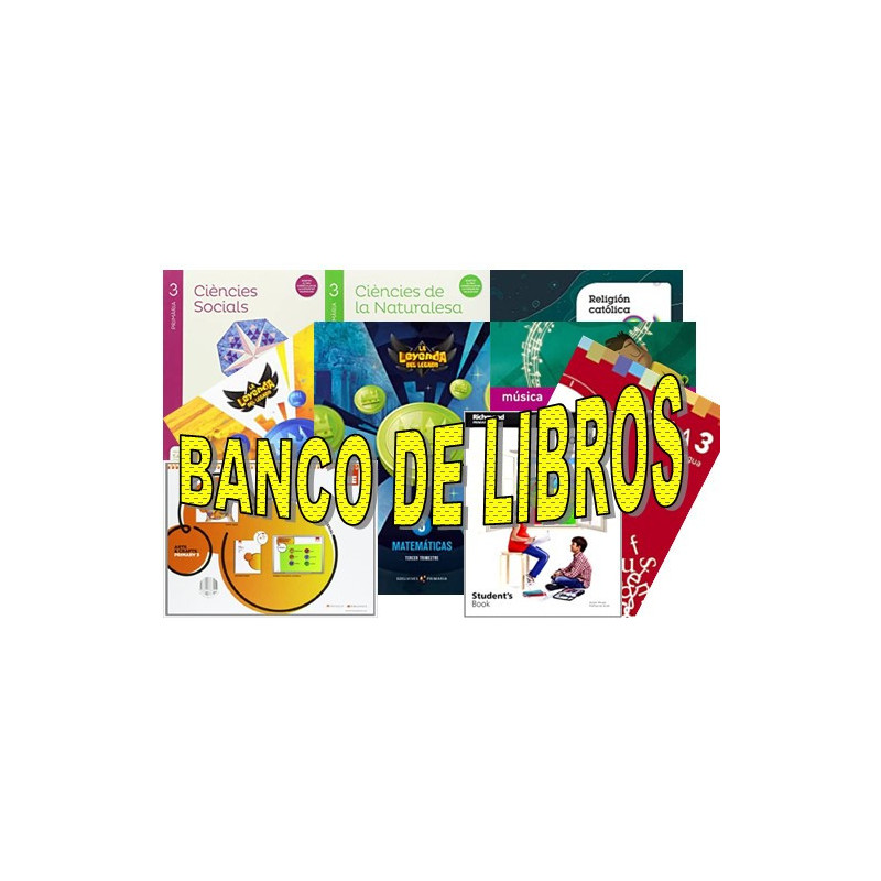 LOTE 3PRI BANCO DE LIBROS