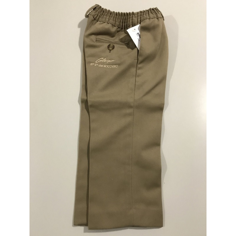 PANTALÓN VESTIR LARGO CON GOMAS