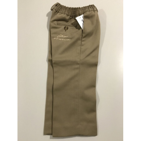 PANTALÓN VESTIR LARGO CON GOMAS